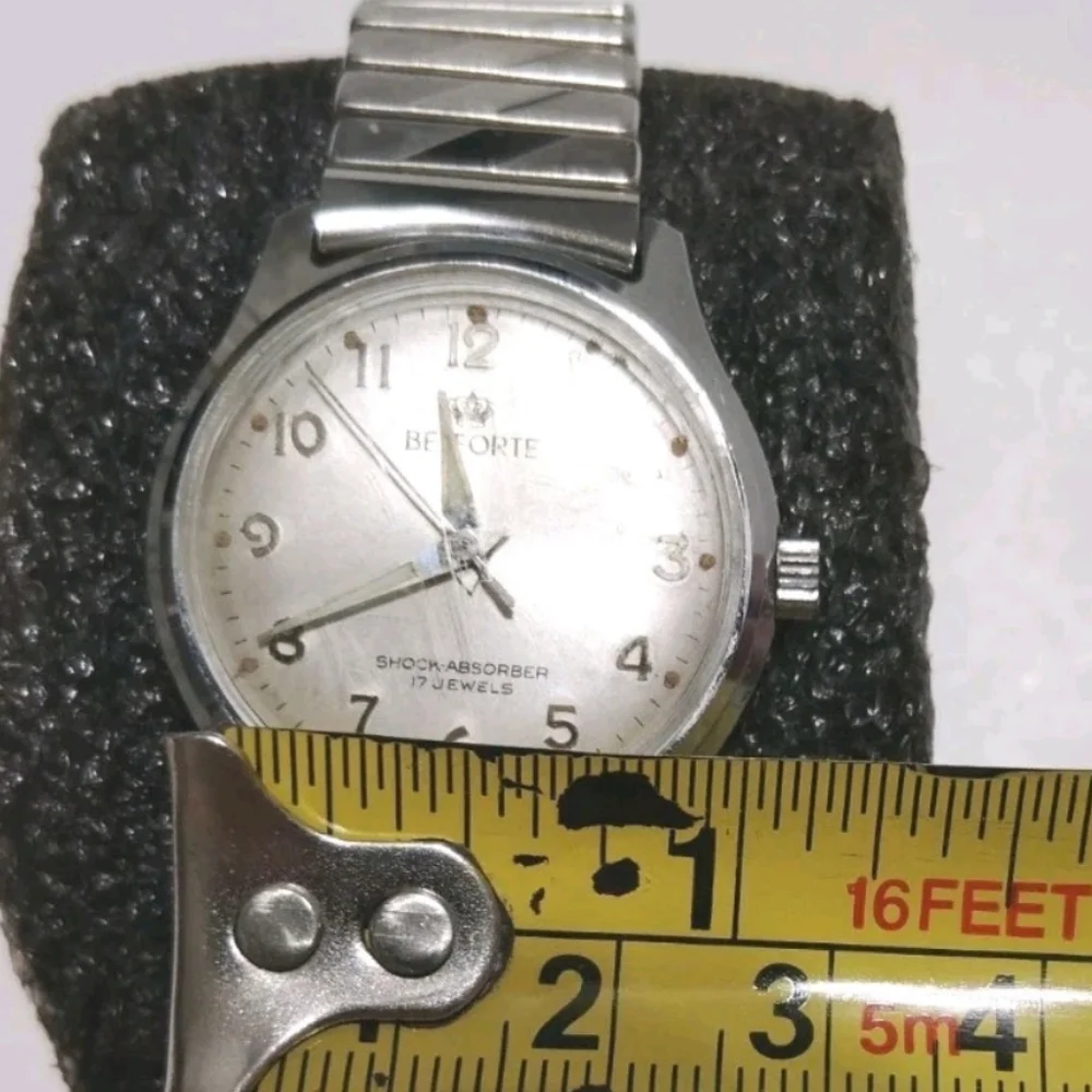 Belforte Shock Absorber Vintage Wind-up Watch 17 Jewels.